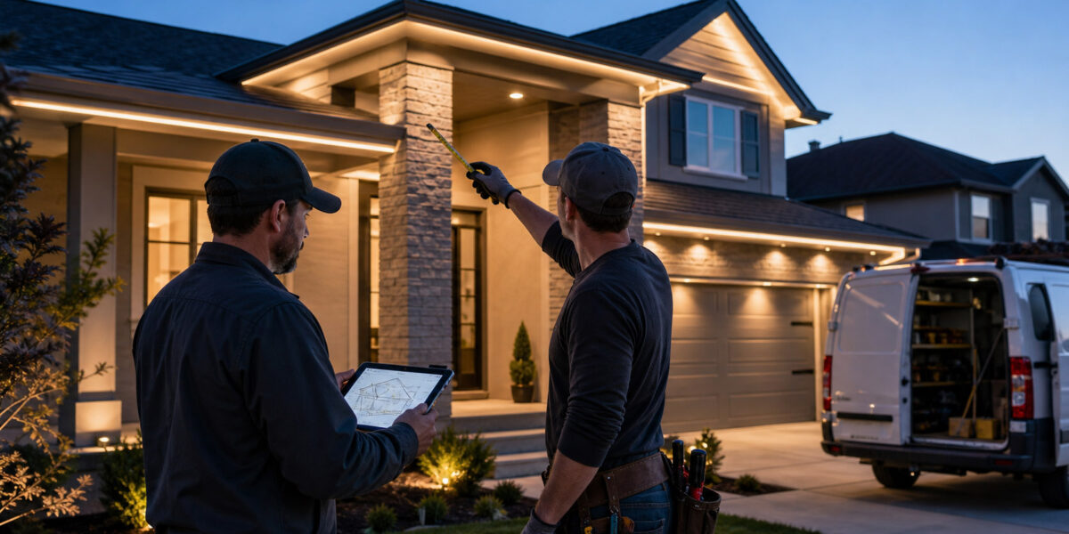 gouly permanent outdoor lighting contractor profit