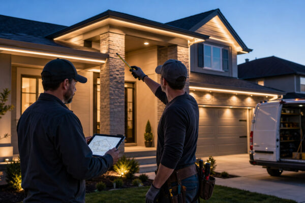 gouly permanent outdoor lighting contractor profit