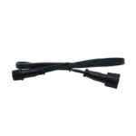 1ft 0.3m ip67 waterproof led extension cable with 3 pin connector | gouly