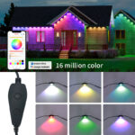 108ft smart rgbw ic permanent outdoor lights | gouly