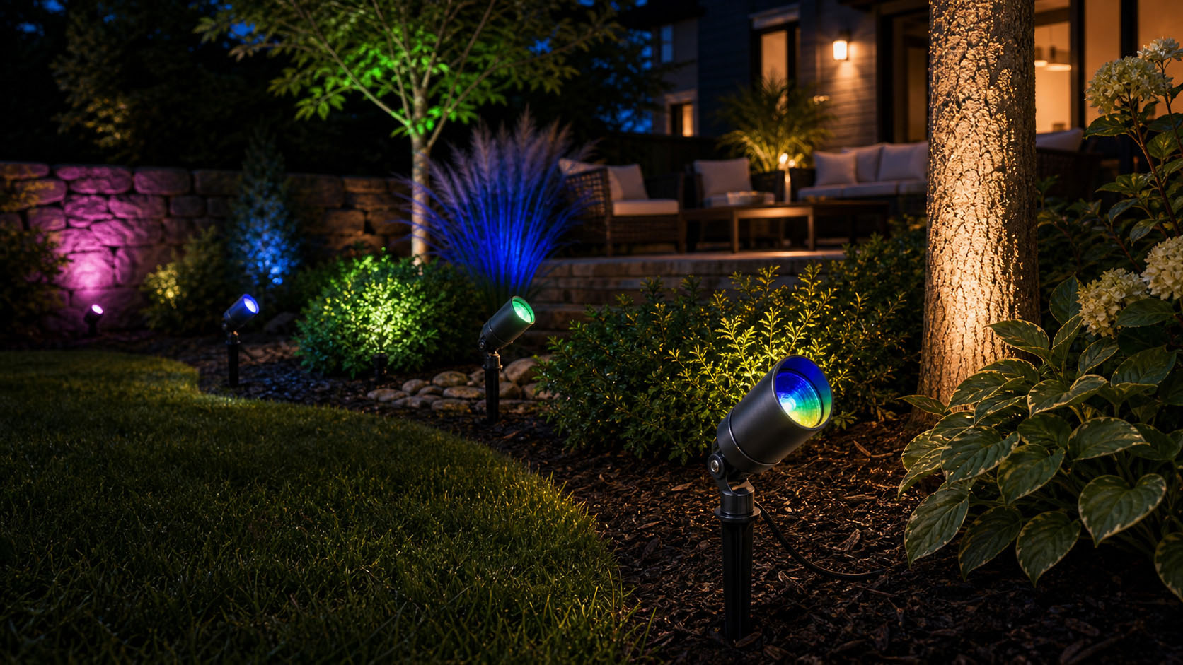 bals mr16 rgbw products landscape lighting