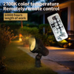 6w low voltage led landscape spotlight dc24v ip66 2700k garden light | gouly