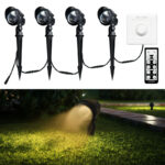 6w low voltage led landscape spotlight dc24v ip66 2700k garden light | gouly