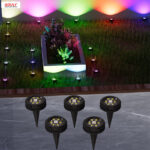 rgbic outdoor ground light dc36v ip68 wifi bluetooth app control landscape light | gouly