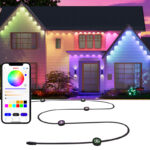 glmd197 36v rgbw ic permanent outdoor lights ip68 app control 18ft | gouly