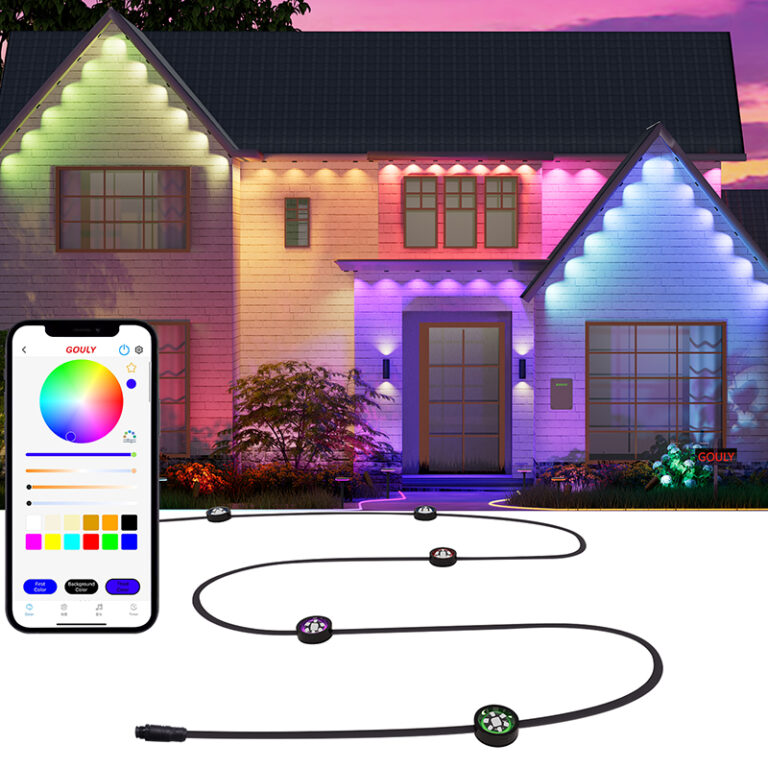 glmd197 36v rgbw ic permanent outdoor lights ip68 app control 18ft | gouly