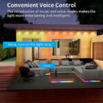 glmd197 36v rgbw ic permanent outdoor lights ip68 app control 18ft | gouly