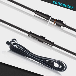 10ft 3m ip67 waterproof led extension cable with 3 pin connector | gouly