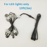 10ft 3m ip67 waterproof led extension cable with 3 pin connector | gouly