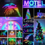 glmd175 ws2811 12v rgb pixel string light, ip68 full color outdoor light | gouly