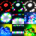 glmd175 ws2811 12v rgb pixel string light, ip68 full color outdoor light | gouly