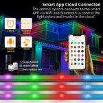 gouly glmd176 rgbw 24v smart rgbw permanent outdoor pixel lights