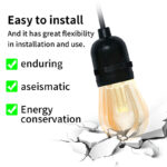 glmd181 t m 12v rgbw pixel string light set, ip67, app and rf remote control | gouly