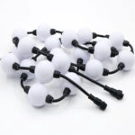 glmd184 rgbw pixel ball string lights, 24v wifi control, ip67 | gouly