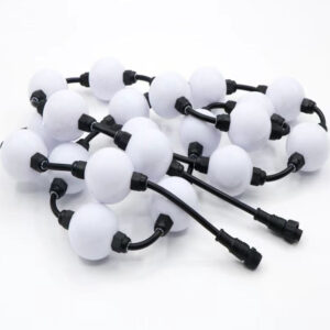 glmd184 rgbw pixel ball string lights, 24v wifi control, ip67 | gouly