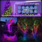 glmd186 rgbw dc5v rgbw color chase smart string lights, ip44 app control | gouly