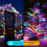 glmd190 c9 12v rgbw chasing christmas light set, 100 ft, ip68 | gouly
