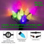 glmd193 36v black rgbwic permanent outdoor lights, ip68 smart app cloud control | gouly