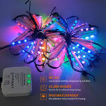 glmd192 rgb chasing 5050 smd led module light, dc12v ip68 pixel sign light | gouly