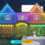 glmd193 24v rgbw permanent outdoor lights, ip68 smart app control | gouly