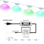 glmd193 24v rgbw permanent outdoor lights, ip68 smart app control | gouly
