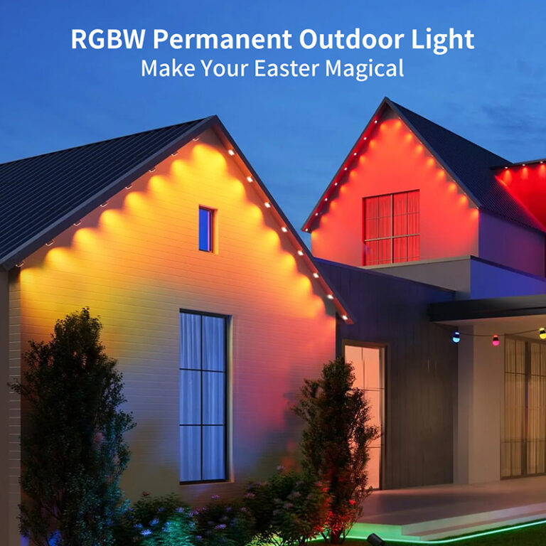 glmd193 36v rgbwic permanent outdoor lights kit, ip68 smart app control | gouly