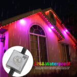 12v rgbw permanent outdoor lights ip68 app control eaves roofline pixel lights | gouly