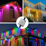 12v rgbw permanent outdoor lights ip68 app control eaves roofline pixel lights | gouly