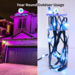 36v rgbwic permanent outdoor pixel lights ip68 smart app control roofline lighting | gouly