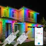 gouly glmd202 smart rgbwic permanent outdoor pixel lights