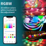 glmd901 dc12 48v wifi bluetooth rgbw led controller, 2.4g rf spi output | gouly