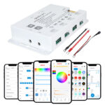 glmd903 1 gouly pro wifi bluetooth cloud controller, 4 channel spi led controller | gouly
