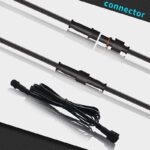 5ft 1.5m ip67 waterproof led extension cable with 3 pin connector | gouly