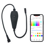 mini wifi bluetooth 2.4g rf led controller, 12 48v smart app control | gouly