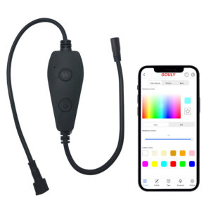 mini wifi bluetooth 2.4g rf led controller, 12 48v smart app control | gouly