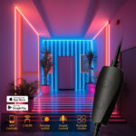 mini wifi bluetooth 2.4g rf led controller, 12 48v smart app control | gouly