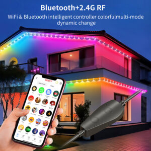 mini wifi bluetooth 2.4g rf led controller, 12 48v smart app control | gouly