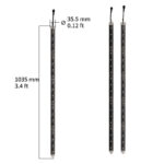 outdoor rgbw led meteor shower tube lights 24v ip65 app control | gouly