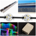 gouly glmd176 rgbw 24v smart rgbw permanent outdoor pixel lights