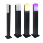 pl12w rgbw led path light, 24v ip65 outdoor bollard landscape light | gouly