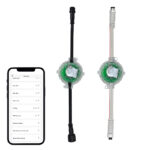 human radar motion sensor for smart outdoor lighting, ip68 app binding | gouly