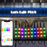 glmd192 rgb chasing 5050 smd led module light, dc12v ip68 pixel sign light | gouly