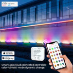 lin48 24v rgbw ucs2904b rgbw led line light, dc24v ip67 smart app control | gouly