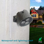 sp3w rgbw 3w rgbw chasing outdoor spotlight, dc12v ip66 aluminum garden light | gouly