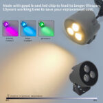 sp3w rgbw 3w rgbw chasing outdoor spotlight, dc12v ip66 aluminum garden light | gouly