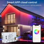 st5050rgbw 2904 48v rgbwic outdoor waterproof led strip light, 48v ip68 smart app control | gouly