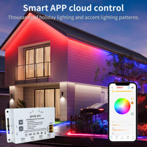 st5050rgbw 2904 48v rgbwic outdoor waterproof led strip light, 48v ip68 smart app control | gouly