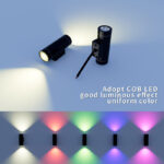 wa6w rgbw 24v rgbwic outdoor wall light, ip65 smart app control | gouly