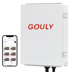 wb171 w 12v–48v weatherproof led lighting control box, wifi/bluetooth | gouly