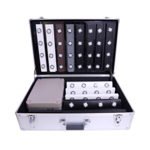 glmd176 box led pixel light sample box with rgbw chasing modules and aluminum tracks | gouly